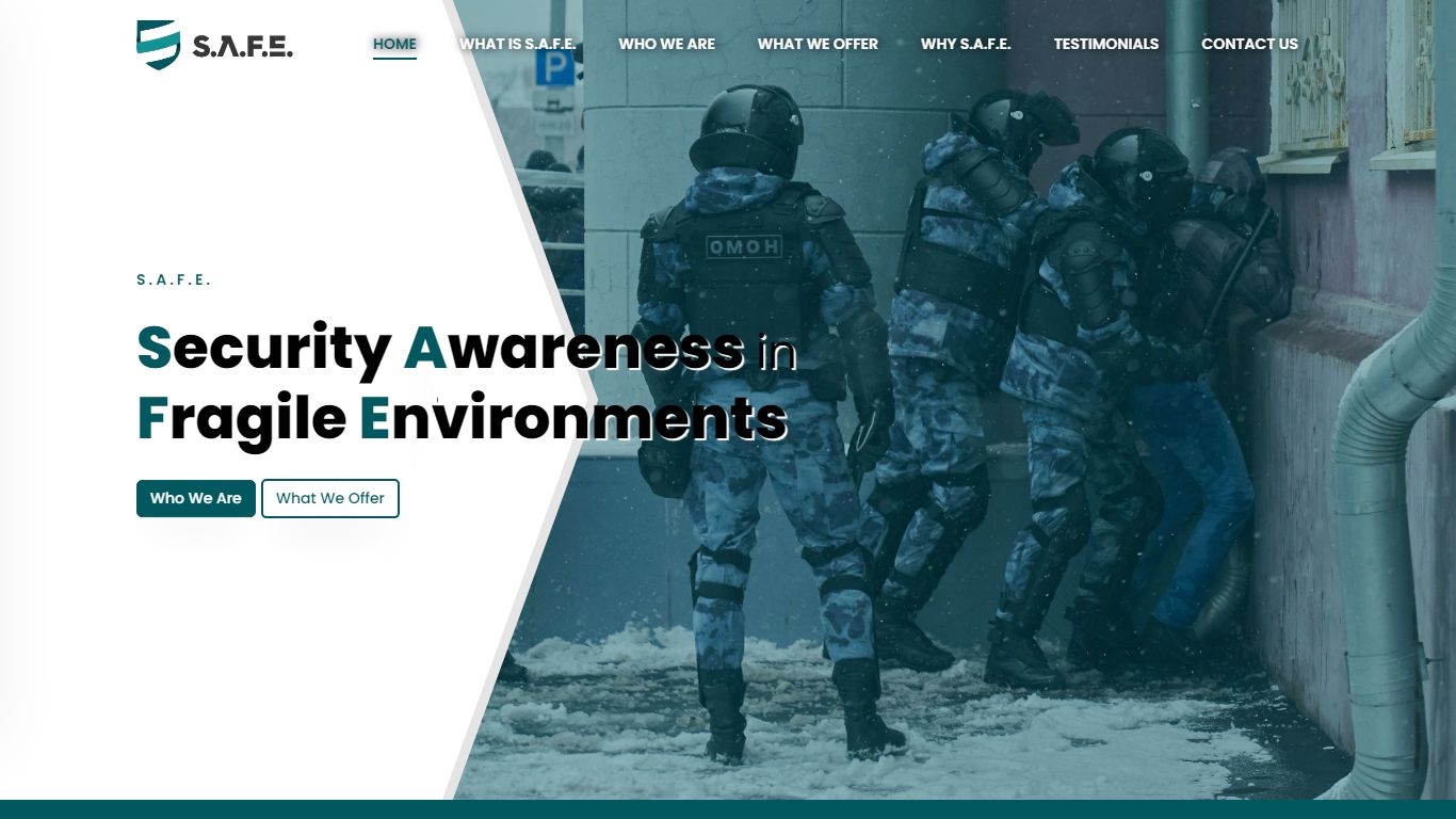 S.A.F.E. People | Security Awareness in Fragile Environments